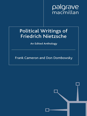 cover image of Political Writings of Friedrich Nietzsche